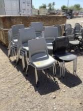 LOT OF ASST OFFICE CHAIRS