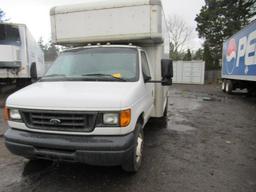 2006 FORD ECONOLINE 12' BOX TRUCK