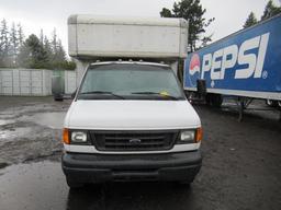 2006 FORD ECONOLINE 12' BOX TRUCK