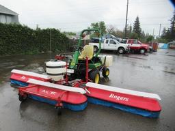 JOHN DEERE F925 TRACTOR W/ ROGERS SPRAYER SYSTEM