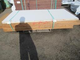 APPROX (21) ASSORTED 4 X 8 & 4 X 10 MDO PANELS