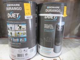 (2) BONAIRE DURANGO DUET 300-3-SPEED PORTABLE EVAPORATIVE COOLERS