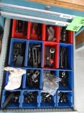 CONTENTS OF DRAWER - ASSORTED HOLD DOWN HARDWARE