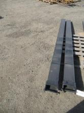 2024 10' FORKLIFT FORK EXTENSIONS (UNUSED)