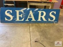 1920's "Sears Chicago" 8 Foot Porcelain Advertising Sign