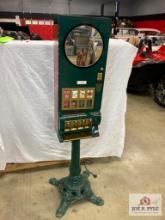 1940's "Lucky Strike" Cigarette Vending Machine Green