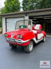 2019 1960 Corvette Club Car Golf Cart