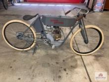 1911 Harley Davidson Motorcycle Replica Board Track Racer Grey