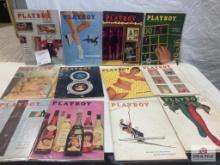 1958 Playboy Magaines complete set of 12