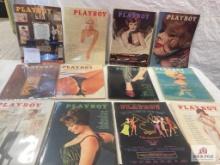 1962 Playboy Magazines complete set of 12
