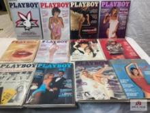 1979 Playboy Magazines complete set of 12