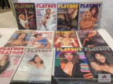 1985 Playboy Magazines complete set of 12