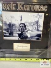 Jack Kerouac Signed Cut Photo Frame