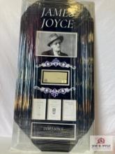 James Joyce Signed Cut Photo Frame