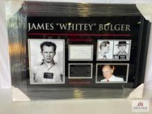 James "Whitey" Bulger Signed Cut Photo Frame