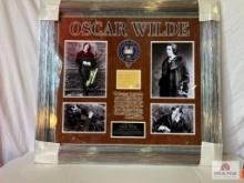 Oscar Wilde Signed Cut Photo Frame