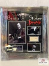 Bram Stoker Signed Cut Photo Frame