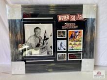 Steve McQueen "Never So Few" Signed Photo Frame