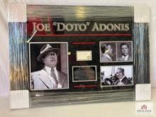 Joe "Dato" Adonis Signed Cut Photo Frame