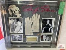 Marilyn Monroe Signed Owned Gloves Photo Frame