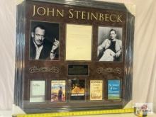 John Steinbeck Signed Letter Photo Frame