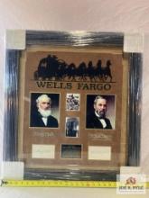 Wells/Fargo Signed Cuts Photo Frame