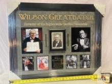 Wilson Greatbatch "Pacemaker" Photo Signed Photo Frame