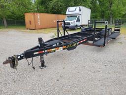 2010 B&B 20 Ft Flatbed Tandem Trailer Ist