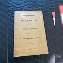 FORD MOTOR COMPANY TELEGRAPH CODE BOOK, 62' FORD TRUCK BOOK,