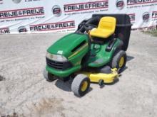 2009 JOHN DEERE LA145 RIDING MOWER SN: GXA145A211550