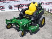 2021 JOHN DEERE Z915E RIDING MOWER SN: 1TC915EVHMT091324