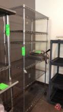 Metro Shelving Unit On Casters 6 Shelves