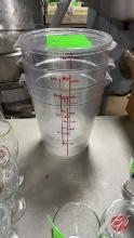 Cambro Measuring Containers 8qt (1) Lid