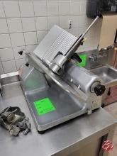 Hobart 1612 Manual Meat Slicer W/ Sharpener