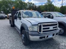 2006 Ford F550 XLT Flatbed Utlity Truck