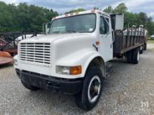 1992 International 4900 Flat Bed Truck