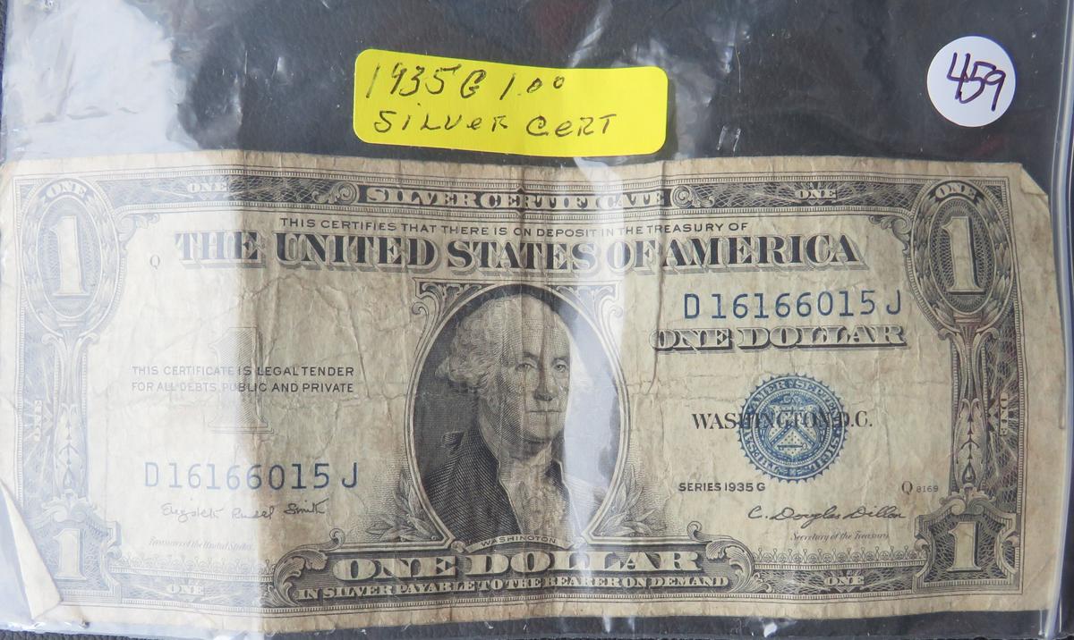 1935-G Silver US Certificate