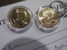 Buchanan and Taylot $1 Coins