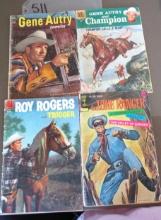 Gene Autry, Gene Autry and Champion, Roy Rogers and Trigger, The Lone Ranger