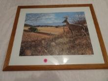 Signed Print The Billion Dollar Harvest  COA Bruce Miller