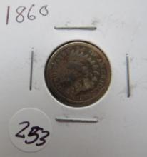 1860- Indian Head Cent