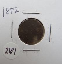 1872- Indian Head Cent