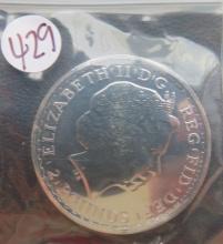 2013- Britannia 2 Pounds Silver