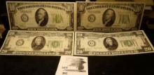 Series 1928B $10 & 1934A $10 Federal Reserve Notes; & (2) Series 1928B $20 Federal Reserve Notes.