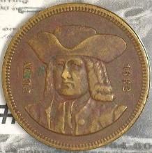 1882 William Penn Medal.