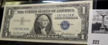 Series 1957 $1 Federal Reserve Note Star Replacement Banknote.