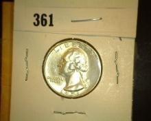 1951 D Washington Quarter, BU.