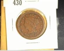 1847 U.S. Large Cent, VF.