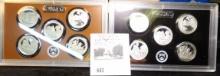 2017 S U.S. Silver & Clad U.S. Quarters Proof Sets. (10 coins total)