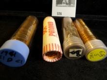 1960 P LD Unc Cent Roll (some spots); 1961 D Lincoln Cent Roll (some spots); 1968 S Unc Cent Roll (s